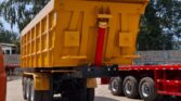 AMC U-Type Trailer for bulk material and heavy load transport in Kenya