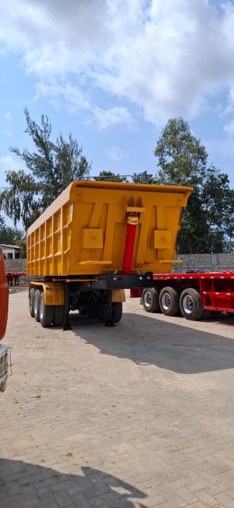 AMC U-Type Trailer for bulk material and heavy load transport in Kenya