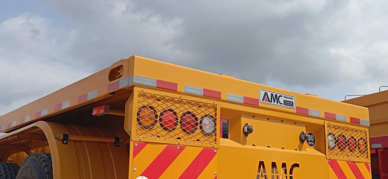 AMC Trailer designed for safe container transport in Kenya